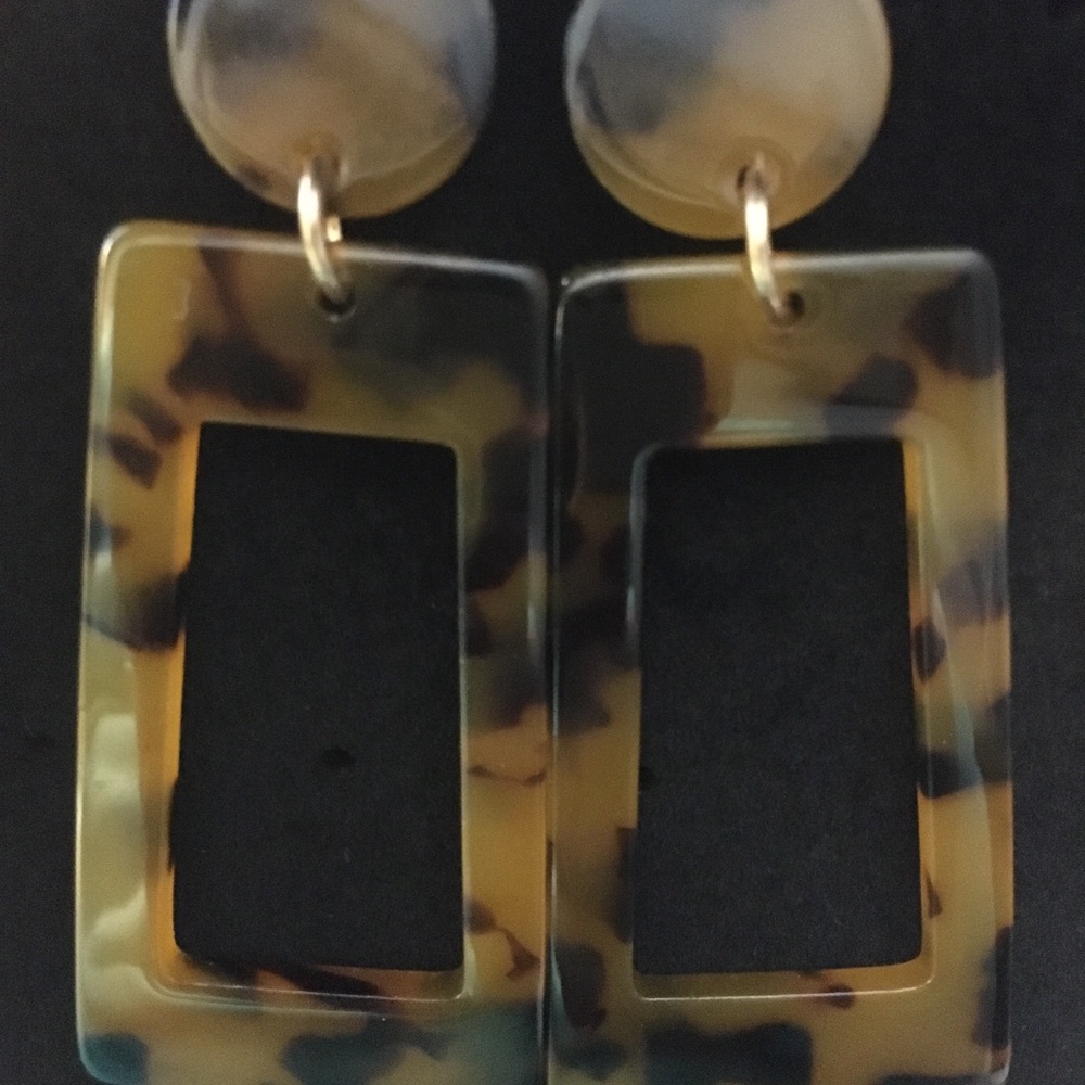 Tortoise Earrings